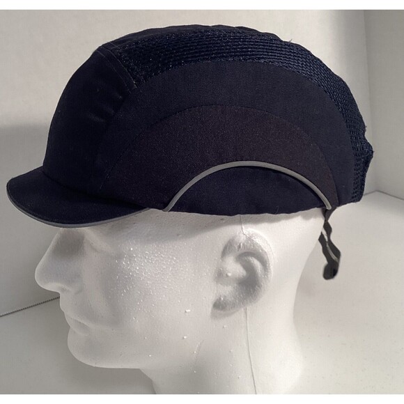 JSP HardCap  A1+ Bumpcap with Short Brim Navy 53-63cm Hardhat - Picture 3 of 6